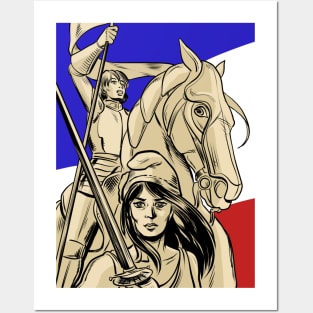 Joan of Arc and Marianne Posters and Art